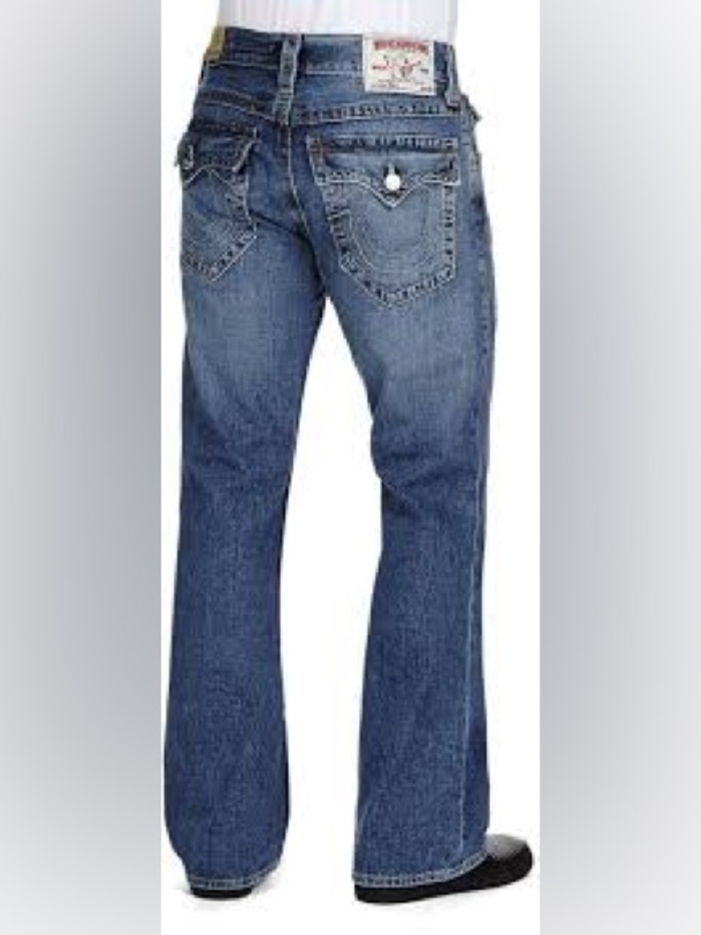 True Religion Men’s Light-Resist Blue Slim Straight Jeans NWT